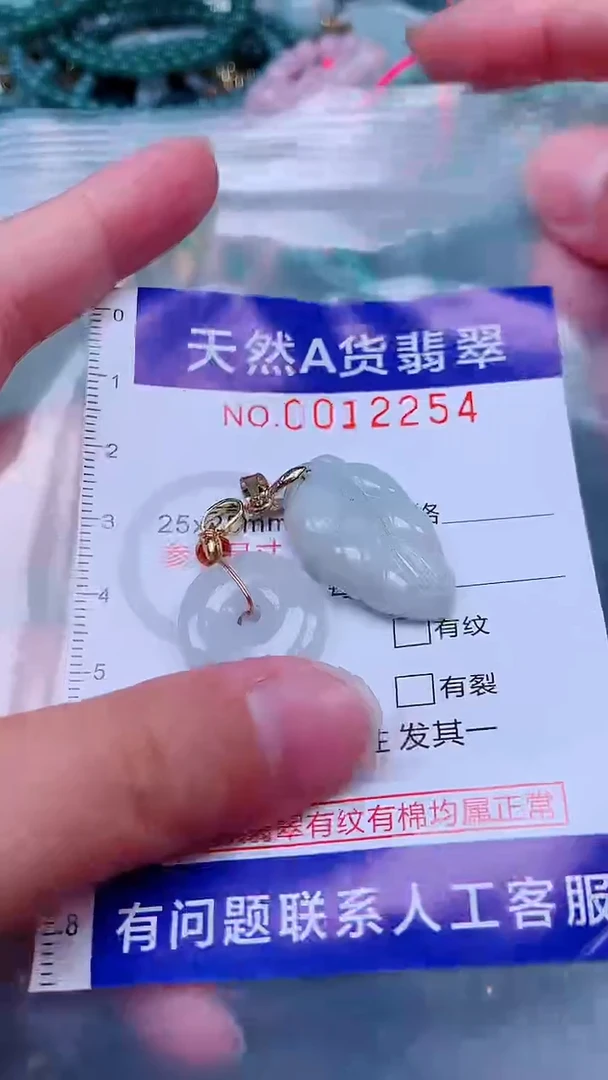 吊坠(不含链)未镶嵌翡翠1