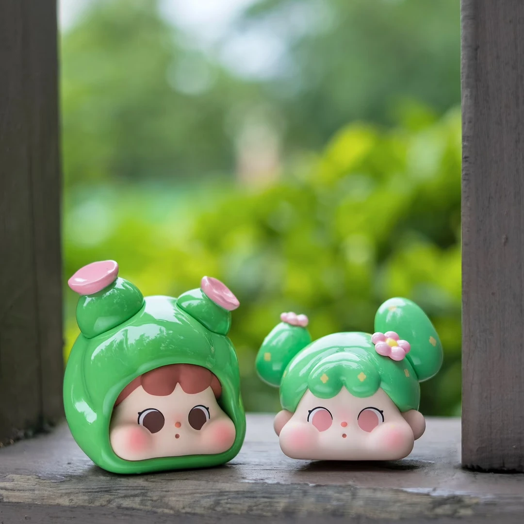 【QOQO-多肉的故事系列】壳桃果家正版盲盒手办可爱礼品礼物PVC设计