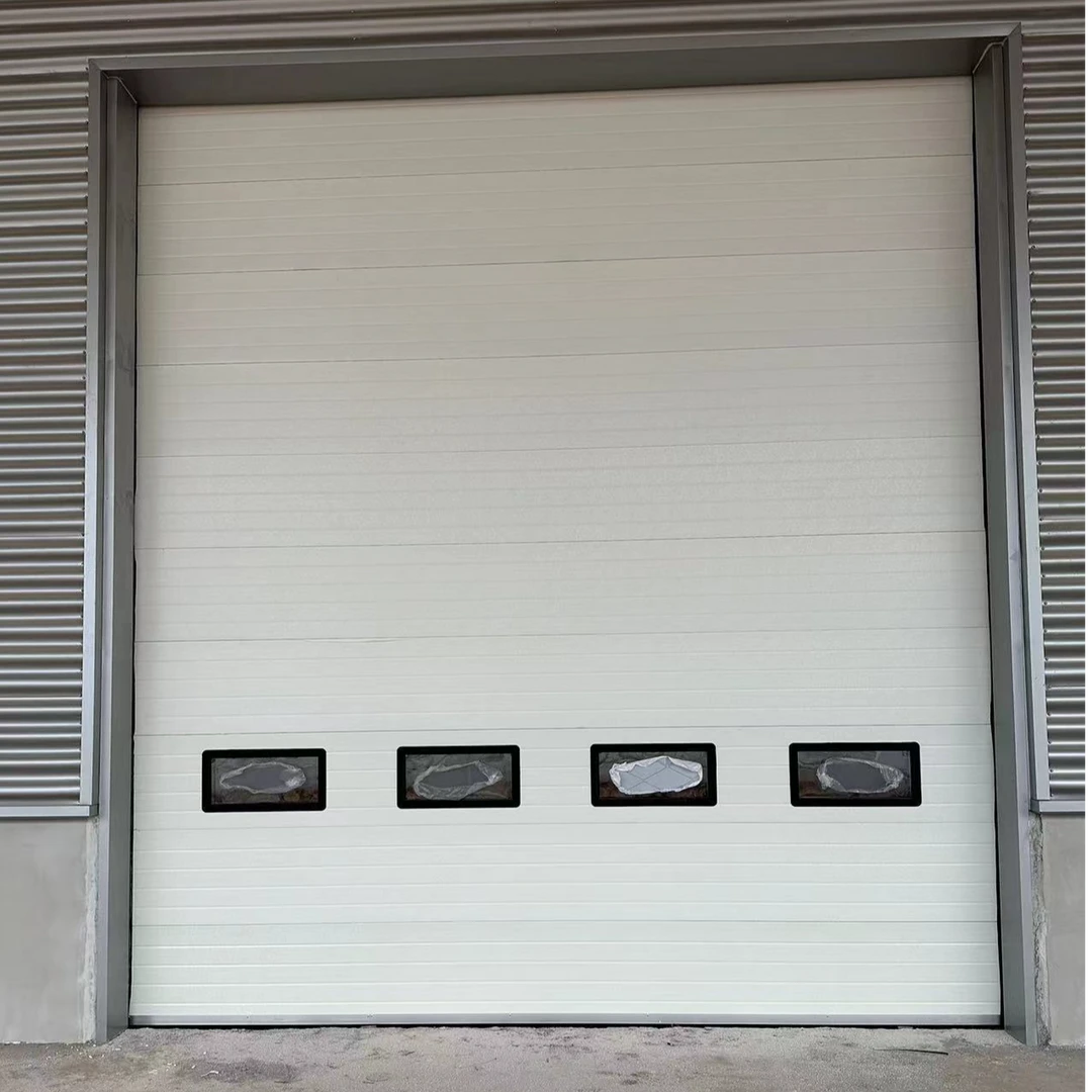 工业提升门翻板车库门电动滑升门冷库保温门自动雷达感应快速门