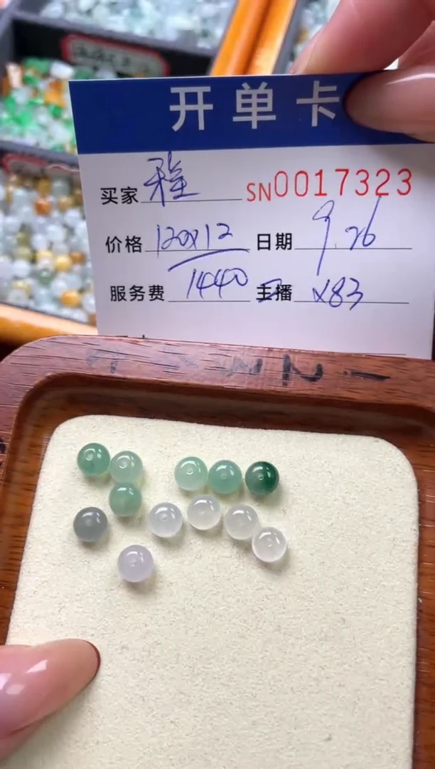 颈饰未镶嵌翡翠程*00017323