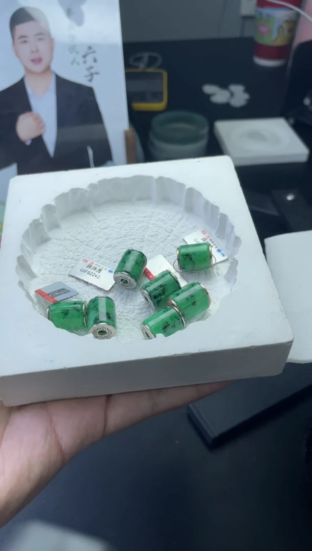 【闪购商品】翡翠挂件银S925镶嵌多样性发一件H6