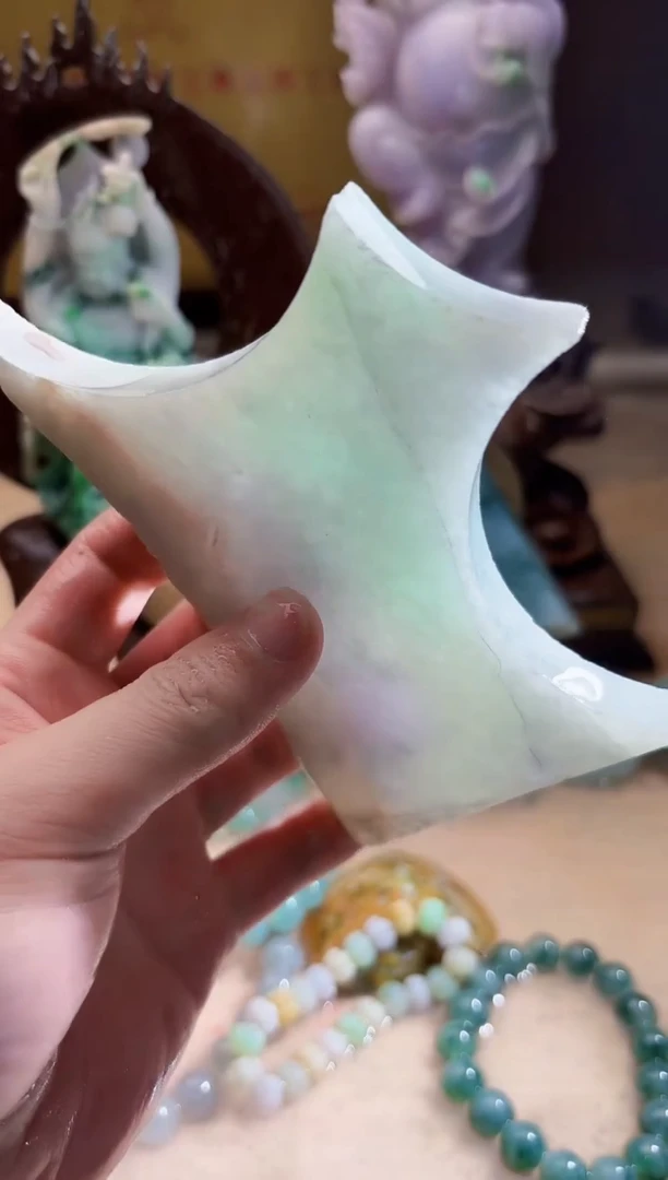 未镶嵌挂件翡翠A货张麦8334