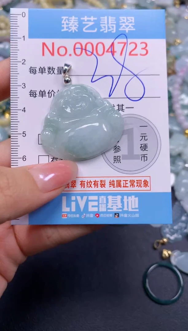 颈饰未镶嵌翡翠4723