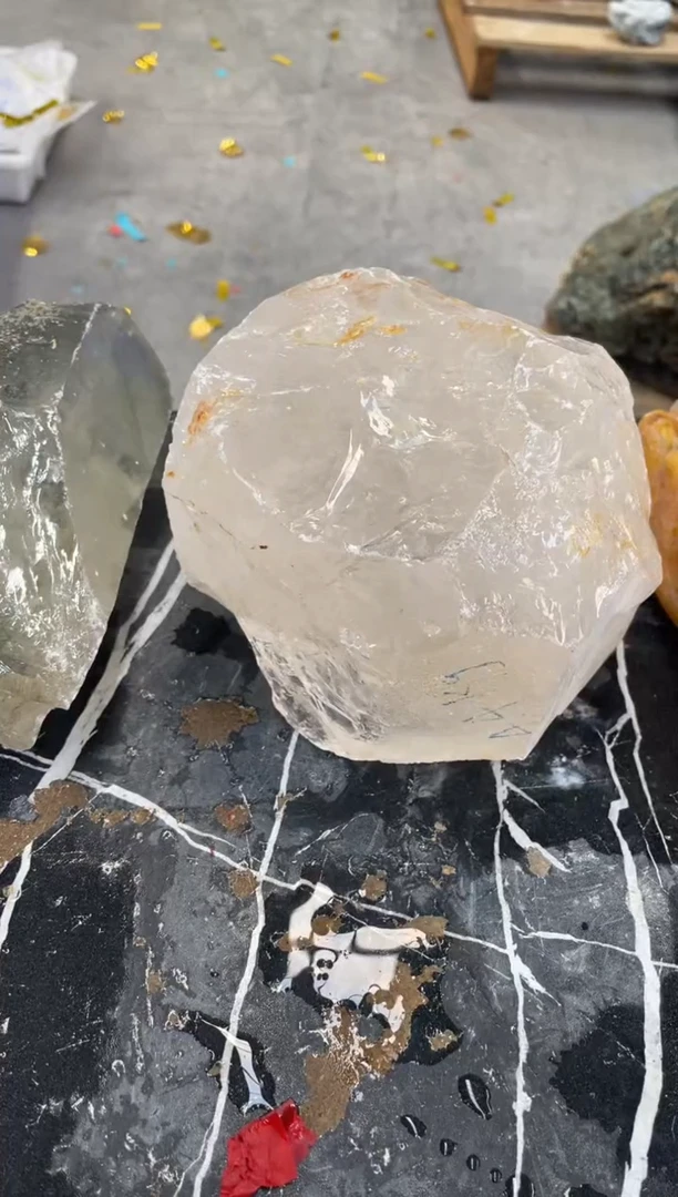 【闪购商品】水晶原石未镶嵌天然喜马拉雅水晶原石拍20单99发1