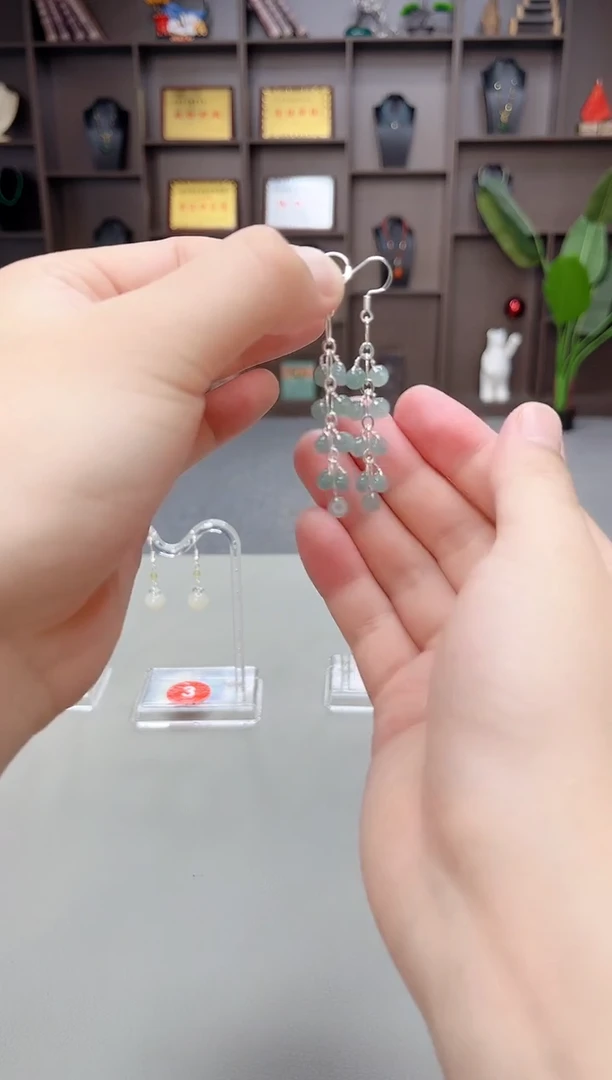 未镶嵌翡翠耳饰911000