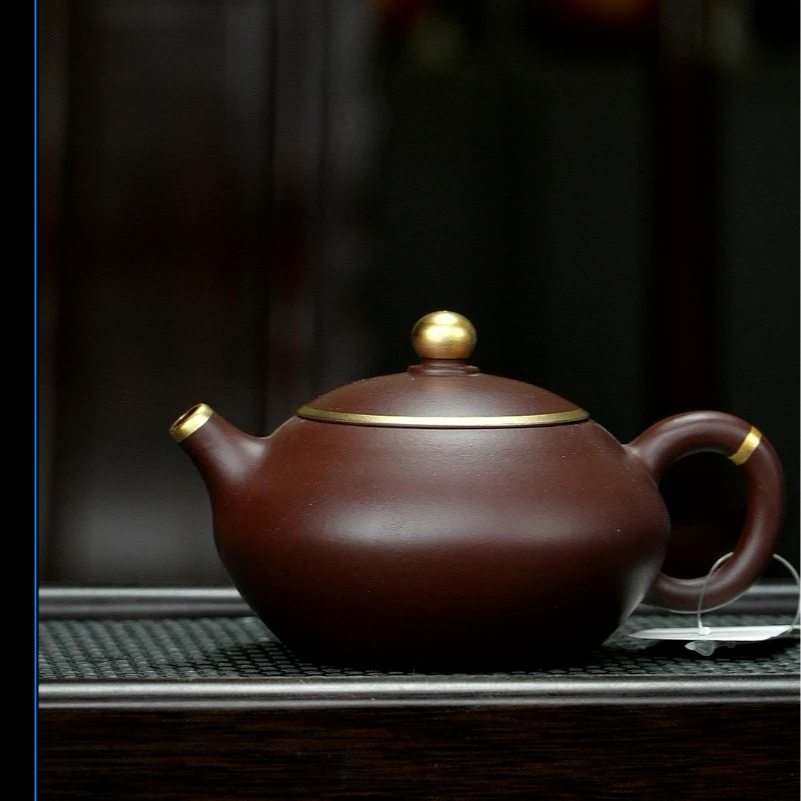 D0706宜兴紫砂砖石壶200cc