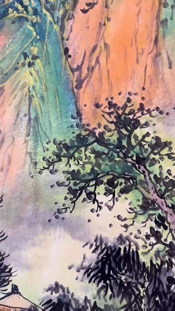 国画王炳杰手绘绘画作品7-1