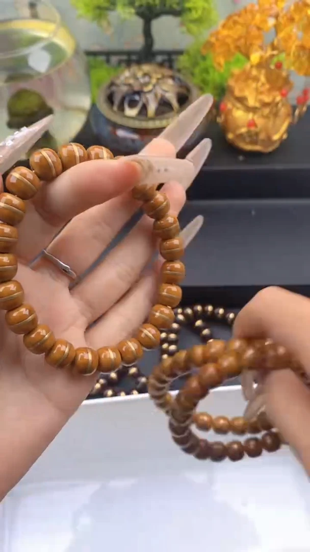 紫金鼠手串紫金鼠一线天二代9号