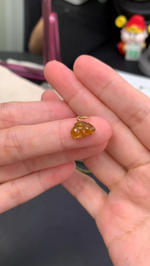 18K金镶嵌定制翡翠?***儿模式推广期48小时鉴赏期