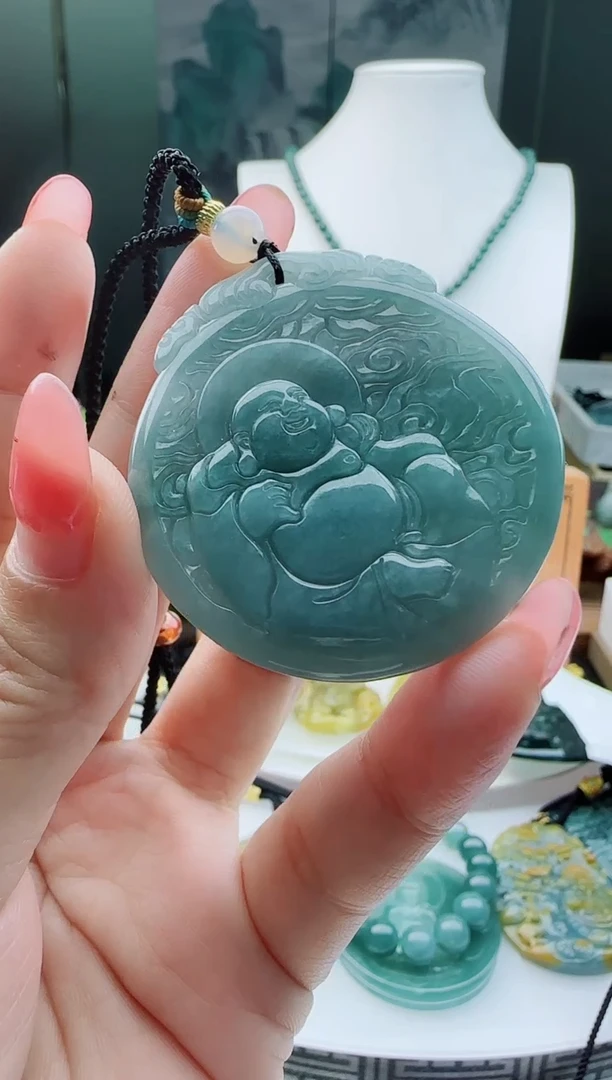 【闪购商品】翡翠颈饰未镶嵌多样性随机一件发货
