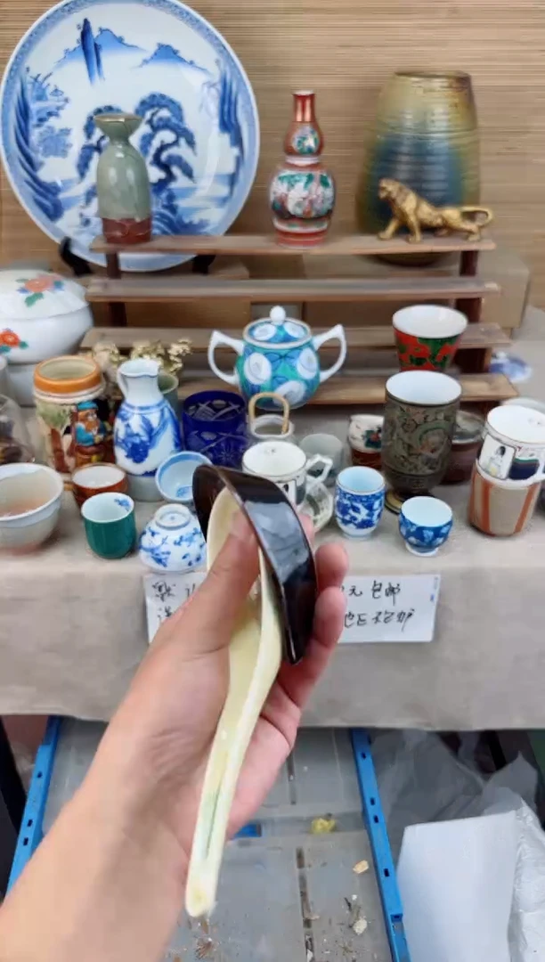 瓷片茶盏陶瓷陶器