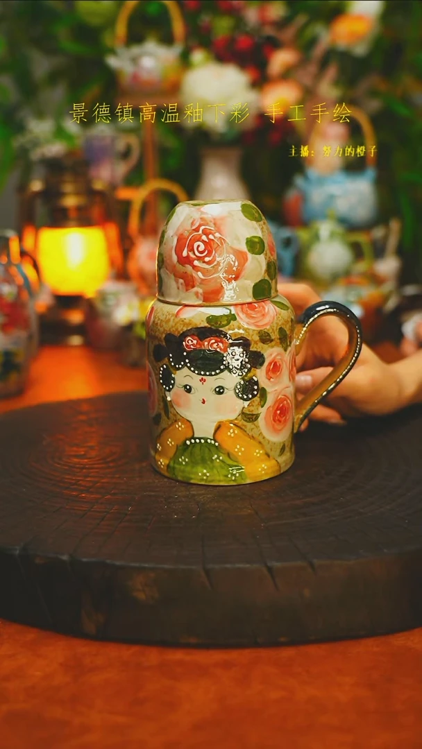 白沙素简陶瓷手作592