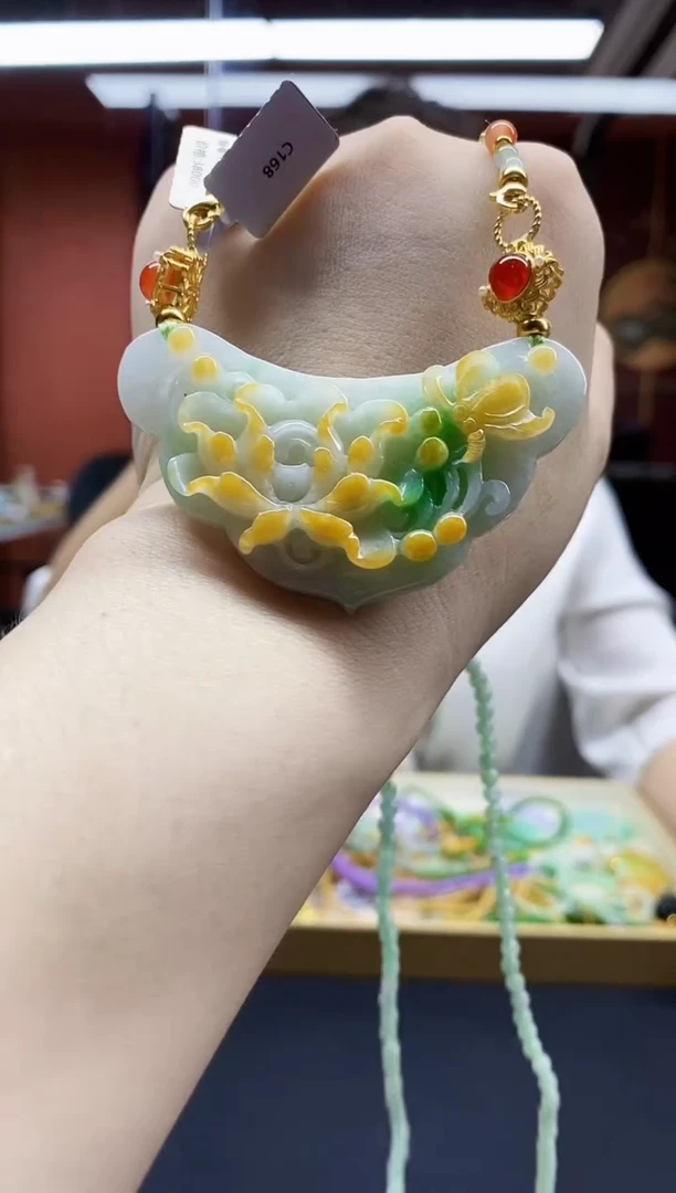 颈饰未镶嵌翡翠翡翠吊坠