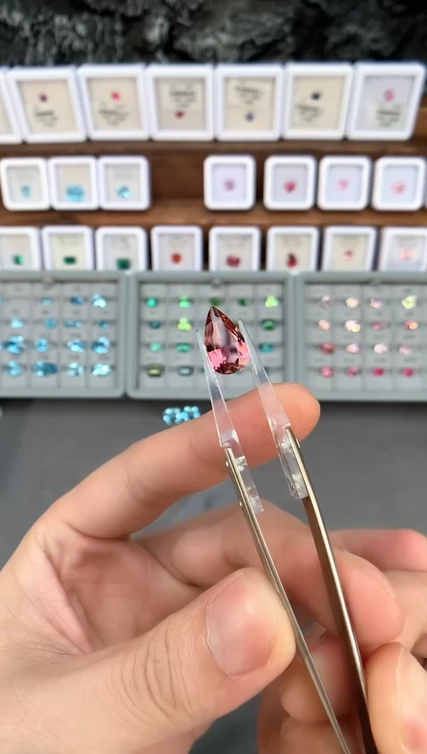 【闪购商品】定制碧玺裸石未镶嵌3.84ct