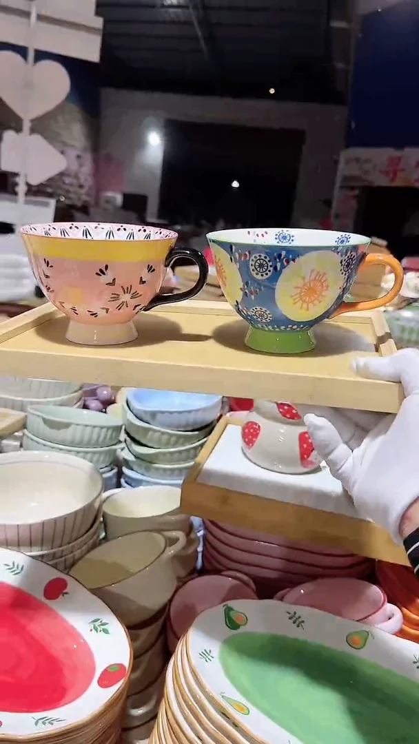 陶瓷2个杯子微瑕 凑满20元包邮