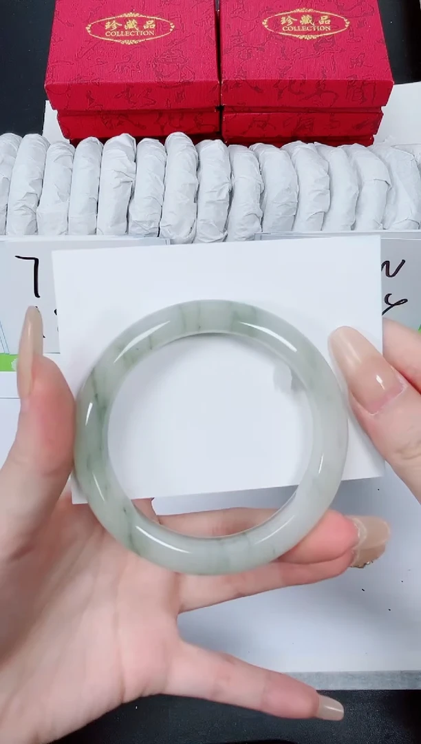 【闪购商品】石英质玉手镯未镶嵌K353-55