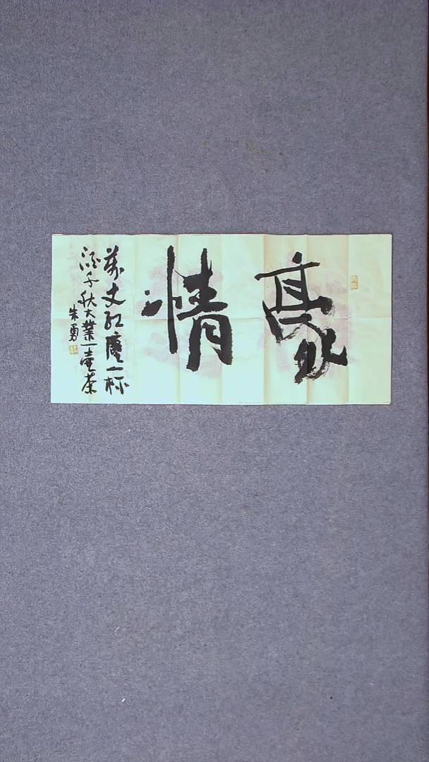 书法朱勇  安徽宿州69*34两平尺