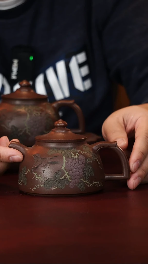 原矿高端紫砂--笠帽