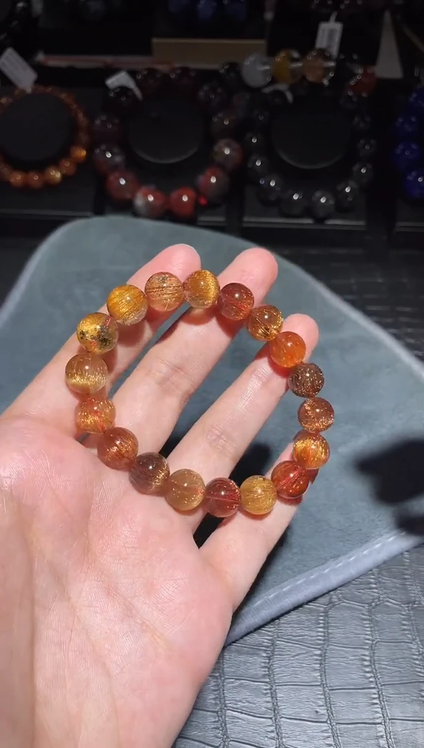 【闪购商品】水晶手链未镶嵌发晶单圈A11（多样性发其一）