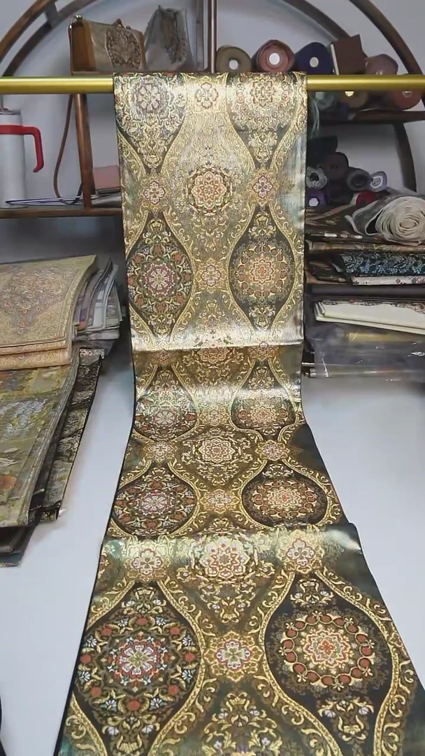 【闪购商品】织绣113西阵织六通宝相花