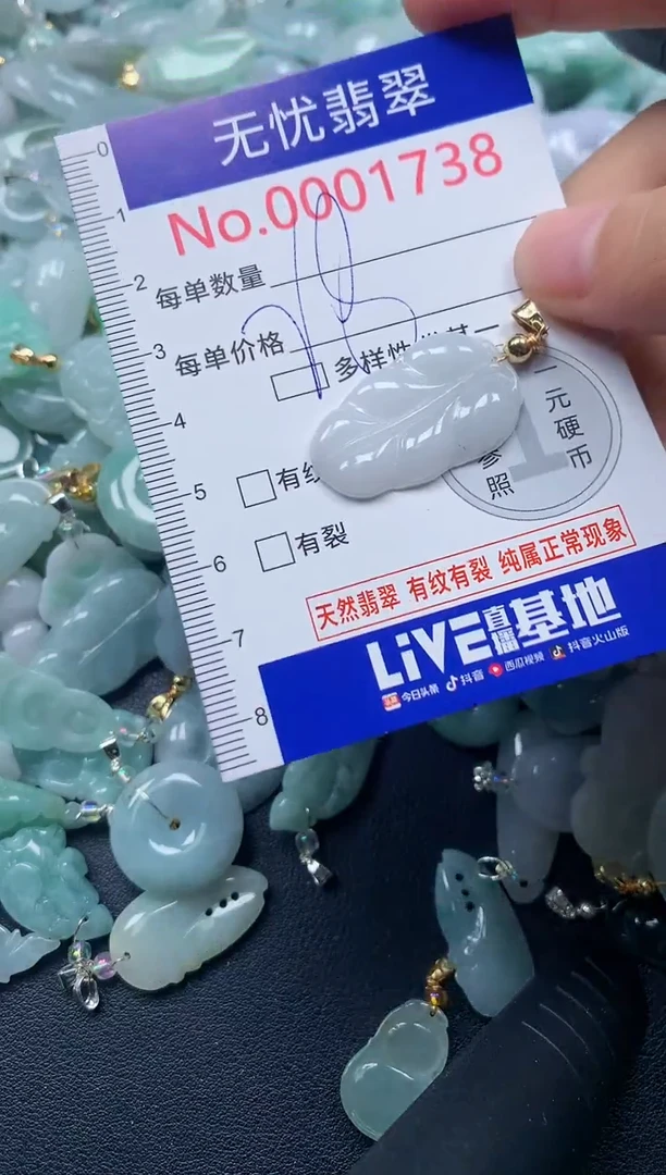 颈饰未镶嵌翡翠1738