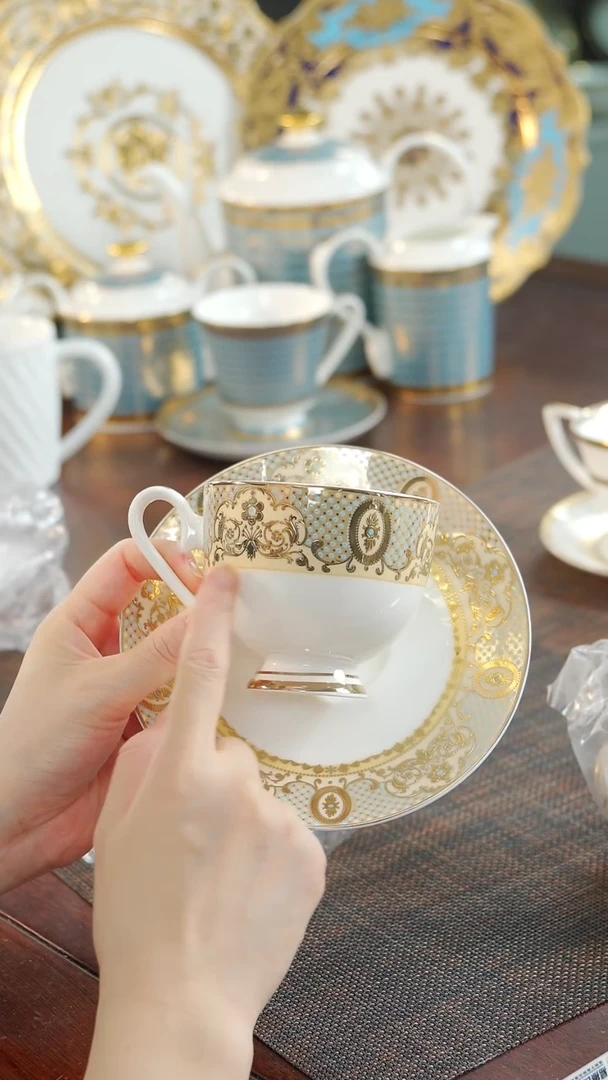 瓷片咖啡杯碟  福利价