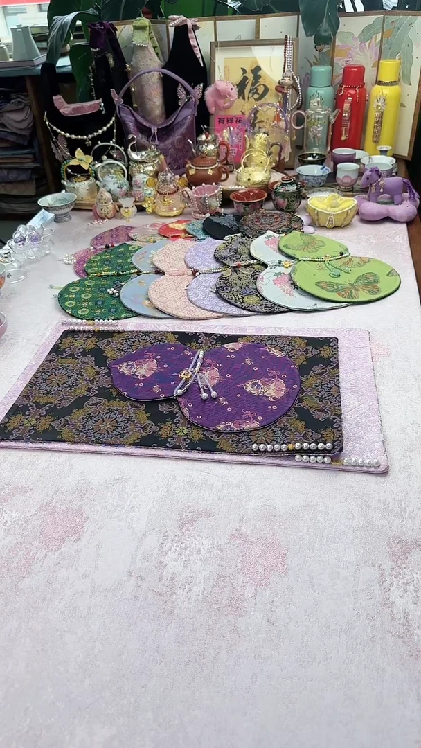 87 紫色葫芦茶席