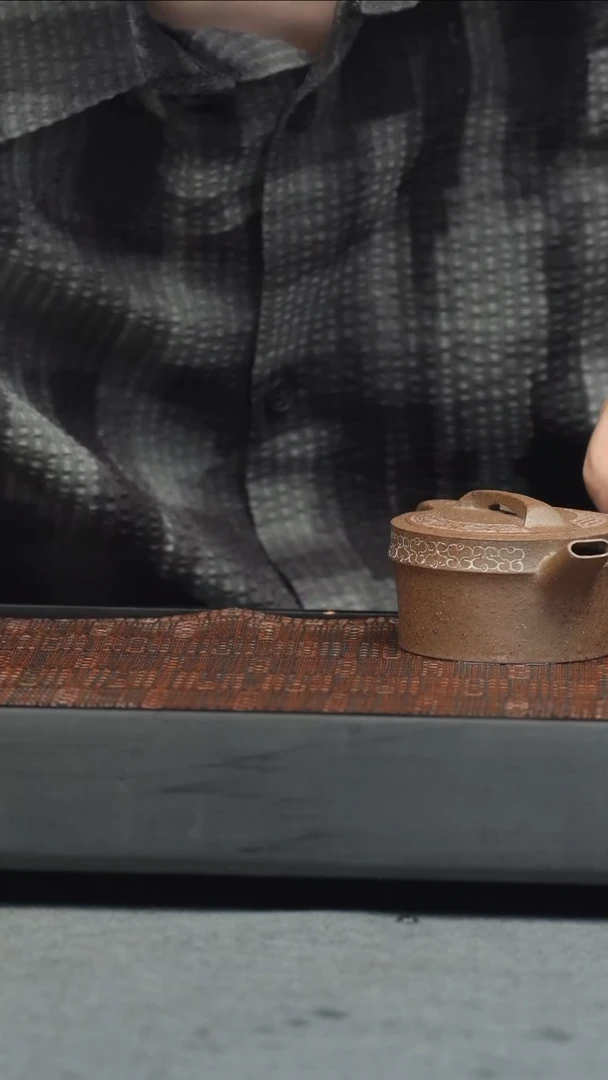 茶壶紫砂五堂 道一瓦当-柴烧