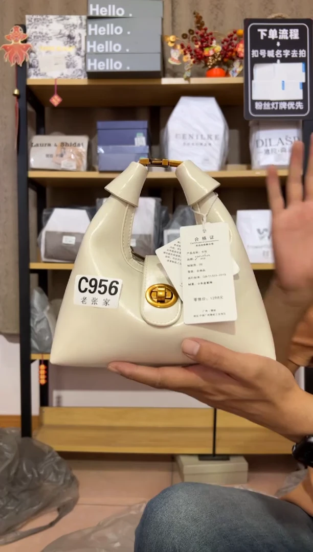 小牛剖层皮革老张家女包956