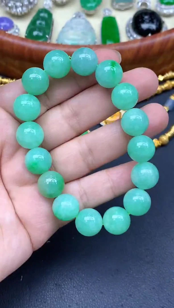 未镶嵌手链翡翠323-中国好珍宝