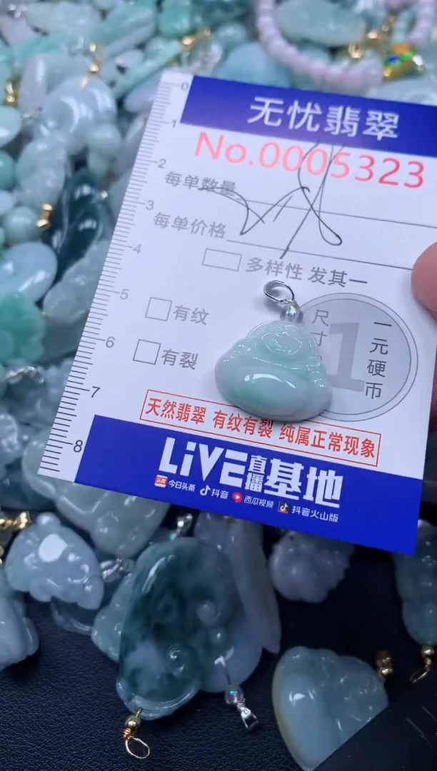 颈饰未镶嵌翡翠5323