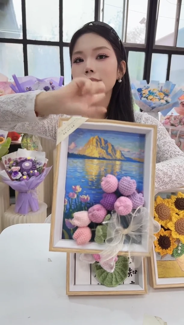 非遗手工定制花束，孤品清仓！！