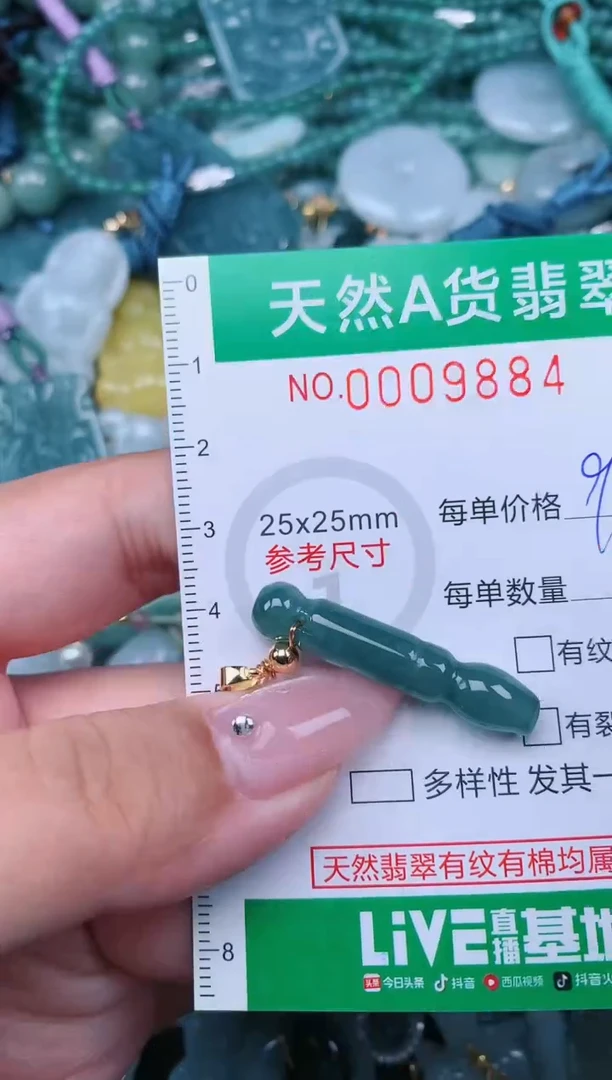 翡翠未镶嵌颈饰.0009884