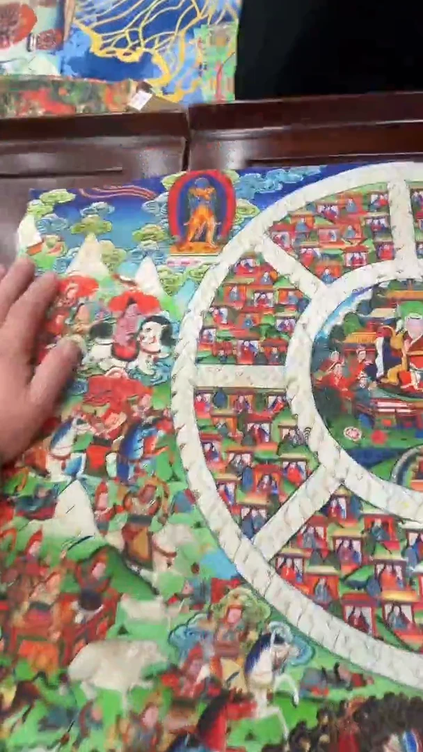 卷轴画唐卡16026