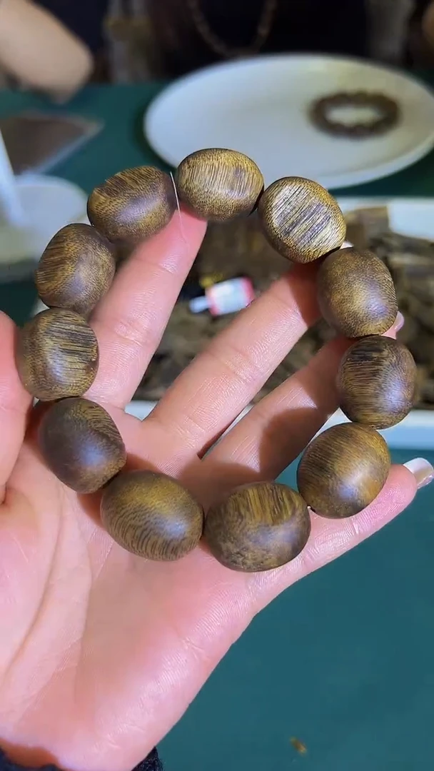 【闪购商品】沉香手串沉浮天然老料留疤单圈母树多样发一21