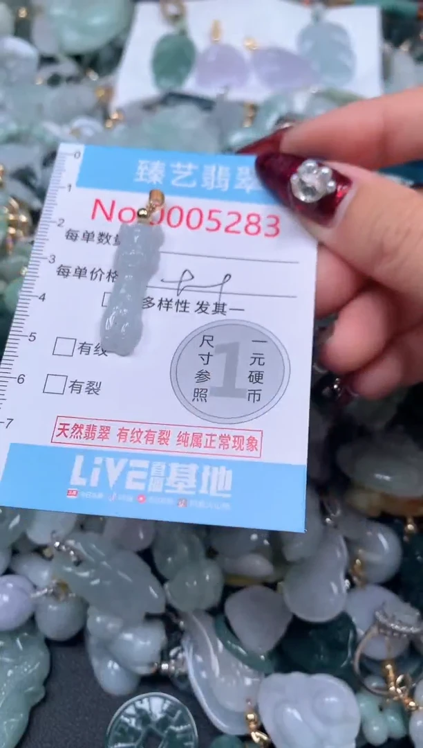 颈饰未镶嵌翡翠5283