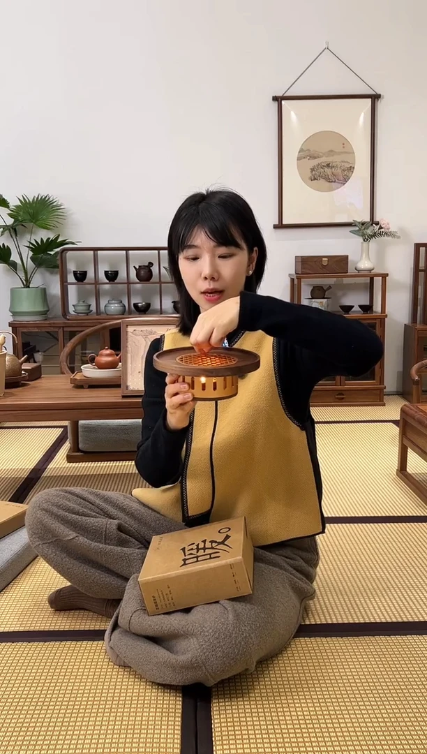 黑胡桃木温茶炉链接