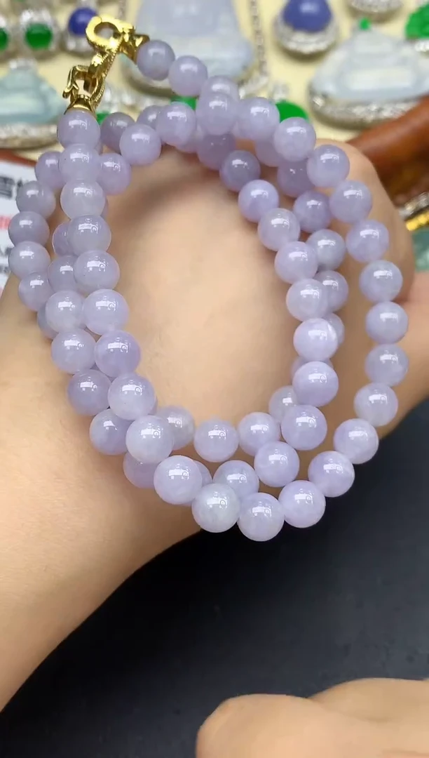 18K金镶嵌手链翡翠304-中国好珍宝