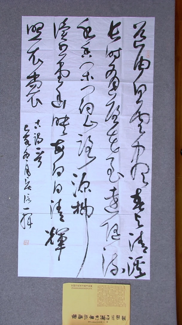 书法詹贤信 广东广州 138*69（4）