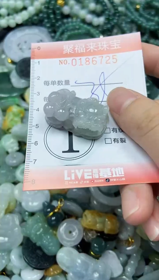 翡翠未镶嵌颈饰闪购0186725