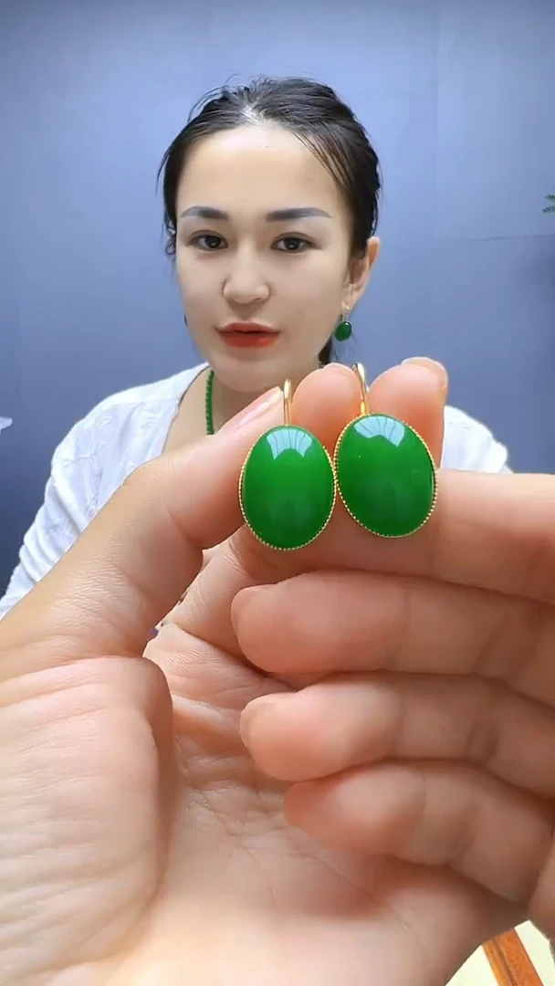 颈饰14K金镶嵌翡翠随昔diy颈饰