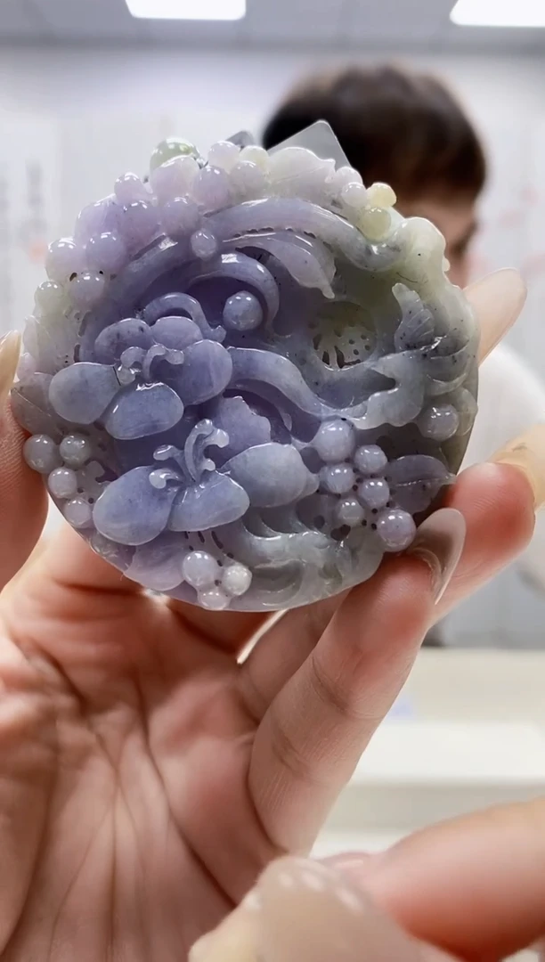 未镶嵌定制翡翠4868lr-毛货挂件6