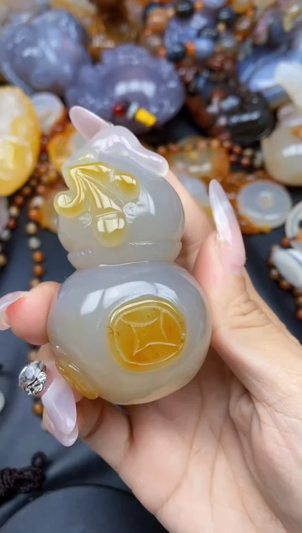 【闪购商品】玛瑙/玉髓颈饰合金ll