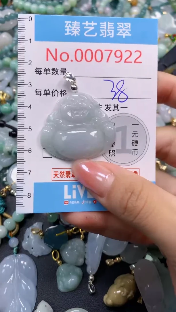 颈饰未镶嵌翡翠7922
