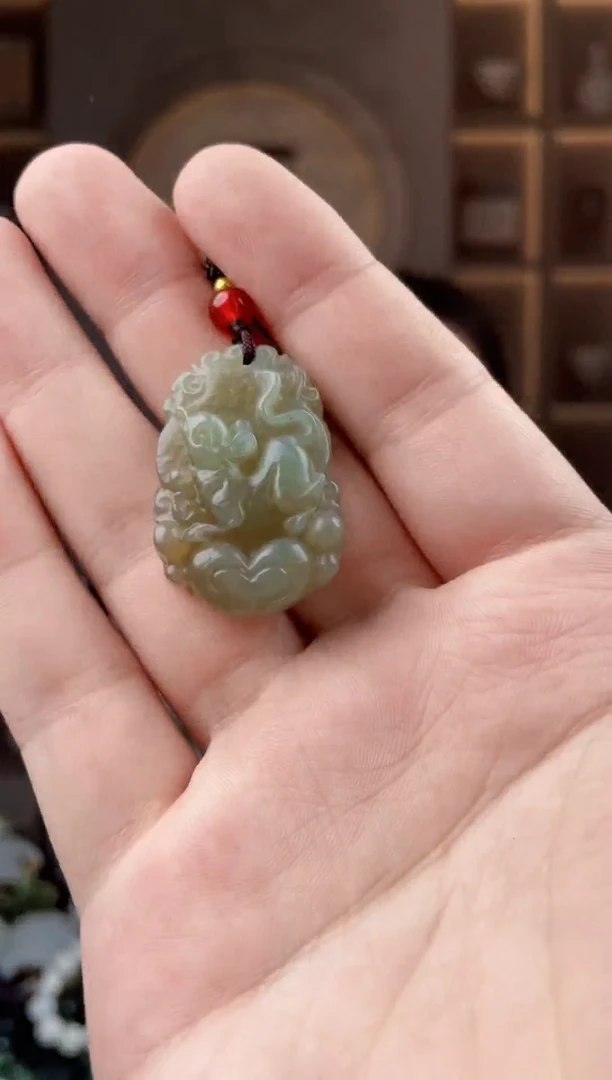 颈饰未镶嵌和田玉拍一发一，多样性发货