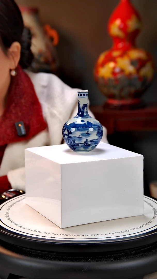 摆件陶景德镇手绘陶瓷9