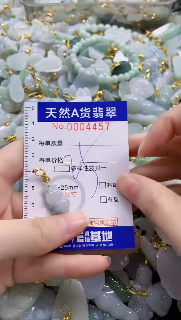 颈饰未镶嵌翡翠天然A货翡翠