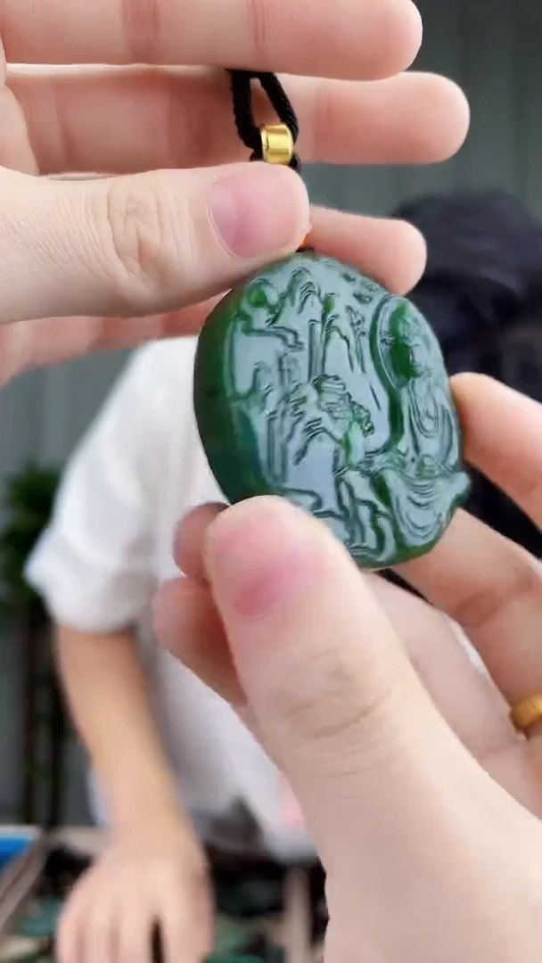 颈饰未镶嵌和田玉和田玉拍一发一，多样性发货！