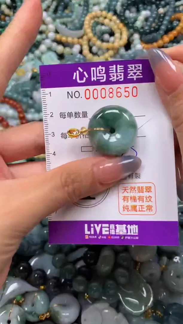 颈饰未镶嵌翡翠闪购008650
