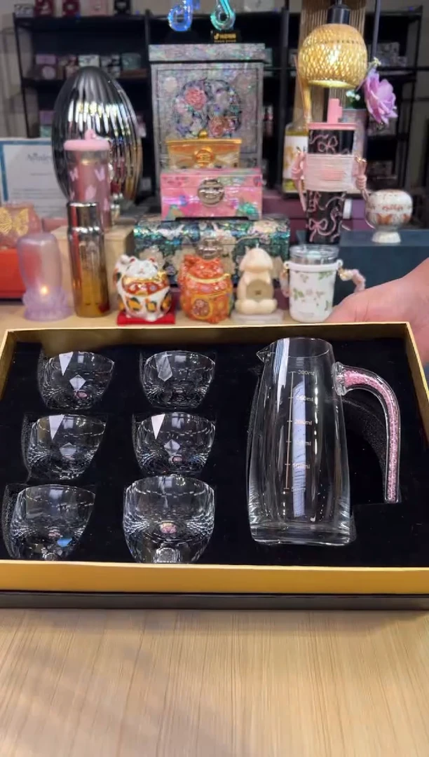 42粉钻酒具套